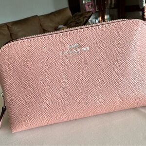 Coach Blush Pink Cosmetic Bag